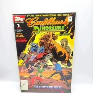 Cadillacs And Dinosaurs (Vol. 2) #1 ; Topps Comic Book 1994